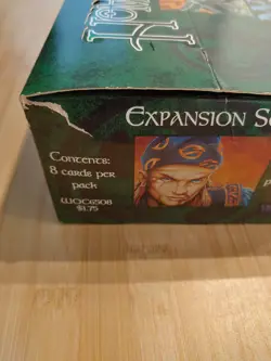 1995 MAGIC THE GATHERING HOMELANDS 4 SEALED PACKS-1 OPEN PACK-1 EMPTY BOX - Image 4