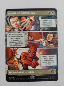 Origin of Spider-Man (Borderless) Marvel's Spider-Man Regular - Image 1