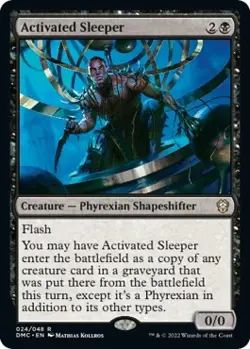 MTG Activated Sleeper - 24 / English / Lightly Played - Image 1