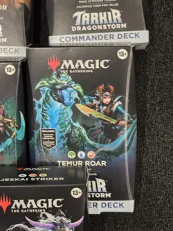 MTG Magic Tarkir: Dragonstorm Set of 5 Commander Decks - Image 4