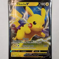 Pikachu V Pokemon TCG Card Lot Bundle - Image 2
