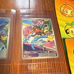 Pokemon First Partner Illustration Card 6 card lot Rowlet Litten Popplio - Image 5