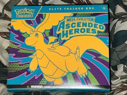 Pokemon TCG Mega Evolution Ascended Heroes ETB Elite Trainer Box Sealed New - Image 1