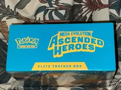 Pokemon TCG Mega Evolution Ascended Heroes ETB Elite Trainer Box Sealed New - Image 2