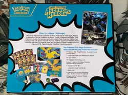 Pokemon TCG Mega Evolution Ascended Heroes ETB Elite Trainer Box Sealed New - Image 3
