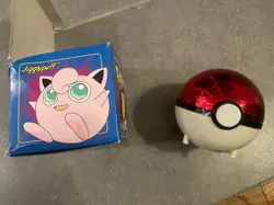 Pokemon Jigglypuff Trading Card 23K Gold-Plated Poke Ball - Image 1