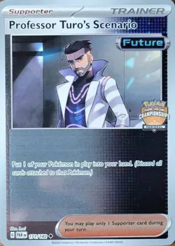 Professor Turo’s Scenario Regionals Stamp - Pokemon Paradox Rift 171/182 - Image 1