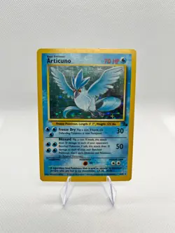 Articuno 2/62 Fossil Set Holo Rare Pokemon Card - Image 1