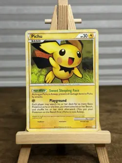 Pichu 28/123 – HeartGold & SoulSilver (Rare) - LP - 2010 Pokemon TCG - Image 1