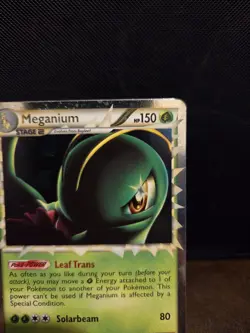 Pokemon TCG Meganium Prime 109/123 Heartgold & Soulsilver HGSS NM+/MINT 🌟⭐🌟 - Image 3