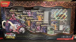 Paldean Fates Great Tusk EX & Iron Treads EX Premium Collection Box (not mint) - Image 1