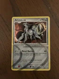 Pokemon Arceus Holo Rare Arceus (AR9) #AR9 Lightly played - Image 1