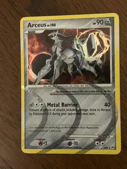 Pokemon Arceus Holo Rare Arceus (AR9) #AR9 Lightly played - Image 5