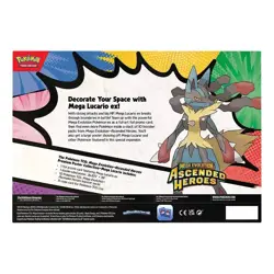 Pokemon - LUCARIO Ascended Heroes Premium Poster Collection (SHIPS NOW) - Image 2
