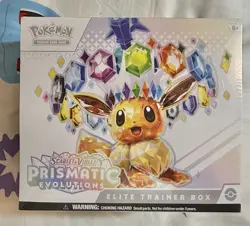 Pokemon Prismatic Evolutions ETB SEALED NO RIPS OR TEARS Box B - Image 5