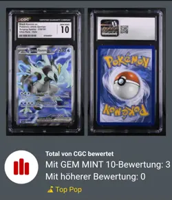SSP 218/191 Schwarzes Kyurem Ex Deutsch Near Mint Pokemon TCG - Image 3