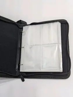 New Black Binder, Mew & Mewtwo Premium 4-Pocket Holder, Binder for Pokemon Cards - Image 5