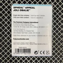 Spheal Appeal Pokemon Center Deck Box - Image 2