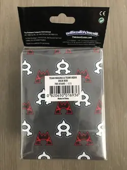 2015 Pokemon Center Team Magma and Team Aqua Deck Box | Brand New Sealed - Image 5