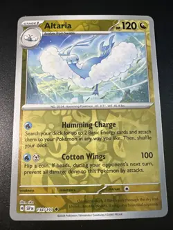 Pokemon - ALTARIA 134/191 - Reverse Holo - Surging Sparks - NM/M - Image 1