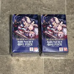 ONE PIECE TCG OP-14 The Azure Sea’s Seven Double Pack Set 9 Factory Sealed (2) - Image 1