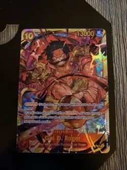 carte one piece TCG - Gol D. Roger OP09-118 SEC Francais - Image 1