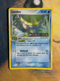 Lombre 33/107 Reverse Holo EX Deoxys Stamped Set Pokemon Card HP - Image 2