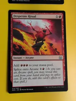 Desperate Ritual & Guttural Response. Duel Deck instant Magic the Gathering Card - Image 3