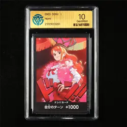 CCG 10 GemMint 2024 One Piece JPN Nami EB03 Don!! Card - Image 1