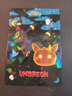 Pokemon 2024 Card Database Halloween Set Umbreon Cracked Holo Peru US Seller - Image 1