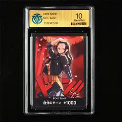 CCG 10 GemMint 2024 One Piece JPN Don!! Card Nico Robin EB03 - Image 1