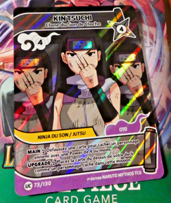 Naruto Mythos 1st Ed Card Game Holo Carte Kin 73/130 FR Mint - Image 1
