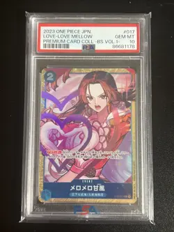 PSA GM 10 One Piece Japanese Love Love Mellow ST03-017 Premium Card Collection - Image 3