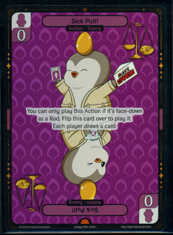 Pudgy Penguins Vibes TCG Sick Pull Foil Promotional Cards - Image 1