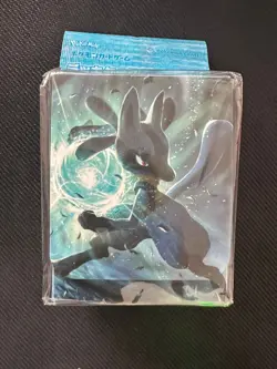 Pokemon Lucario Deck Box Card Game Storage Case Official Pokemon Center - Image 1