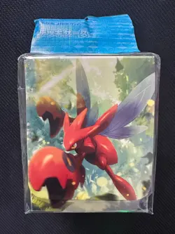 Pokemon Scizor Deck Box CCG Storage Case Japanese Official - Image 1