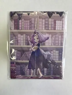 Pokemon Trainer Acerola Sableye Card Deck Box Storage Case Purple Anime - Image 2