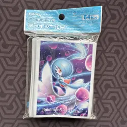 Pokemon Center Deck Shield Sleeve 64 Count 66x92mm Gardevoir Design - Image 1