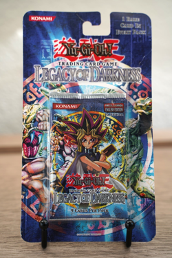 2002 Yugioh LOD 1st Edition Legacy of Darkness Blister Pack Sealed TCG - Image 1