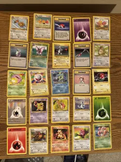 Pokemon Card Lot - Vintage Jungle Base Set Rares Foils - CCG #30 - Image 1