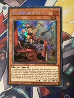 YuGiOh! Tri-Brigade Kitt Secret Rare MP22-EN006 - Image 1