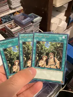 3X Play Set Snake Rain ANGU-EN051 Ancient Guardians 1st Edition - Image 1