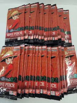 One Piece Japanese carrying on his will OP-13 x10 sealed Booster Packs - Image 1