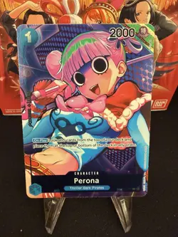 PERONA - One Piece TCG OP01-077 - BOX TOPPER - Romance Dawn - Image 1