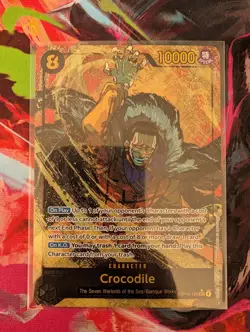 One Piece CCG Crocodile SEC Alt Art Op14-120 English NM OP-14 OP14 Card Anime - Image 1
