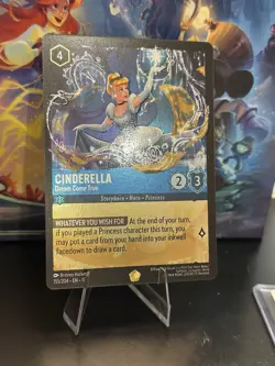 Cinderella Dream Come True (1 Card) 155/204 Whispers in the Well Disney Lorcana - Image 2