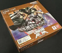 Bandai Union Arena Attack on Titan Trading Card Game Sealed Box - Image 1