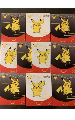 2021 McDonald's 25th anniversary pokemon card pack sealed (set promo card) MINT - Image 1