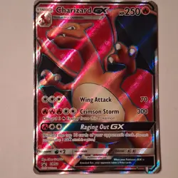Pokemon Charizard GX SM60 SM Promo Full Art Holo 250 HP Crimson Storm Card - Image 3