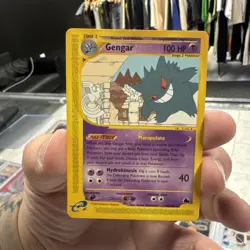 Gengar 10/144 Skyridge Regular Non-Holo Rare Pokemon TCG Nintendo MP Card - Image 4